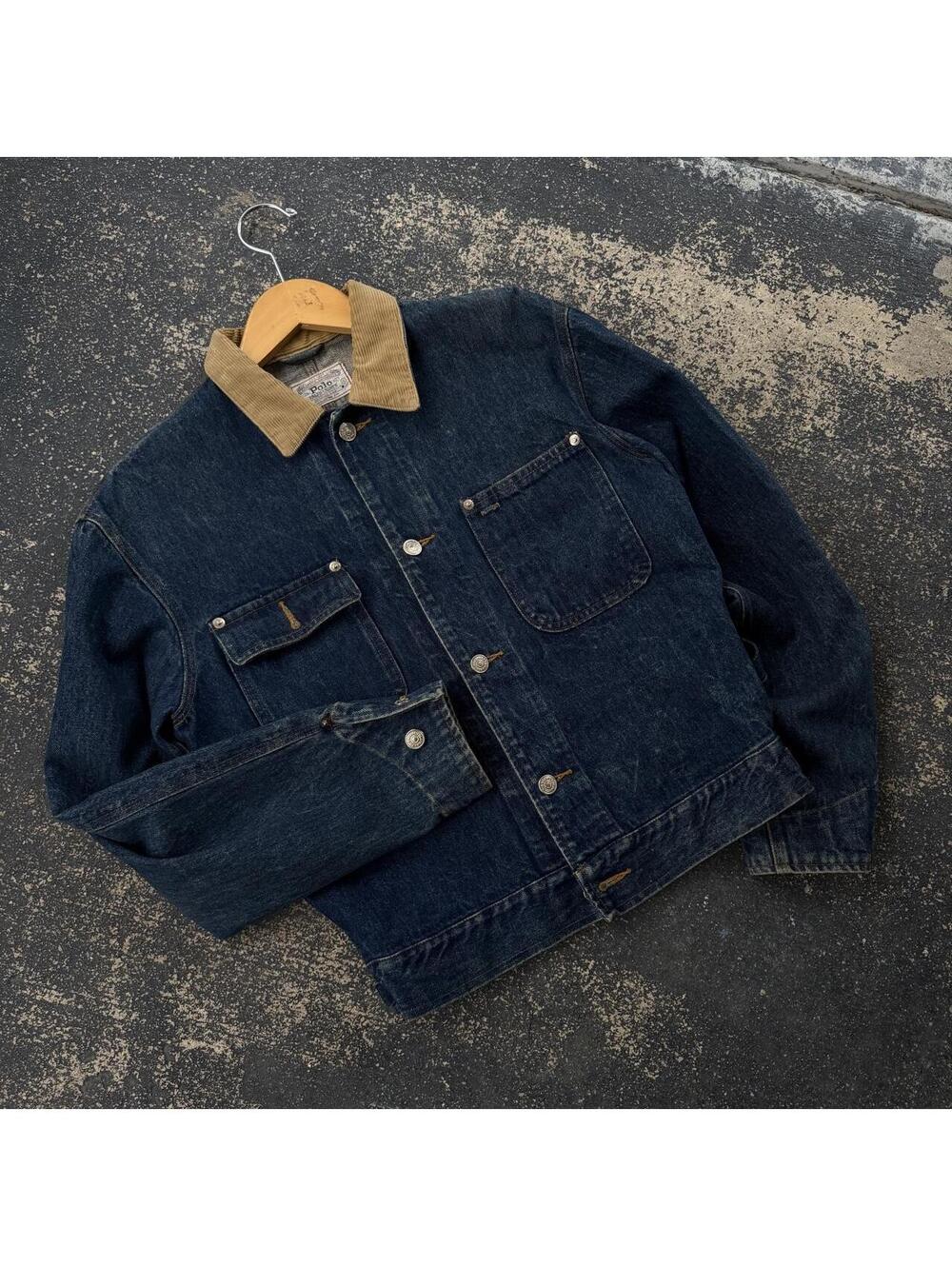 Vintage 90’s Polo Ralph Lauren Denim Work Jacket